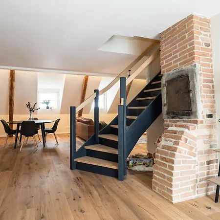 C29 Penthouse - In Der Altstadt Mit Parkplatz Lägenhet *