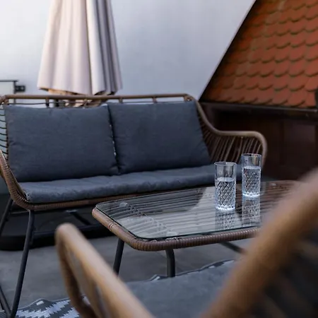C29 Penthouse - Direkt In Der Altstadt Mit Dachterrasse Und Parkplatz *