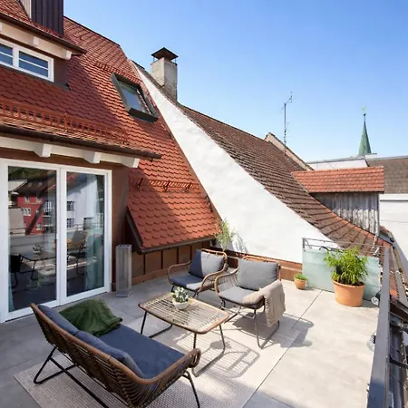C29 Penthouse - Direkt In Der Altstadt Mit Dachterrasse Und Parkplatz Uberlingen
